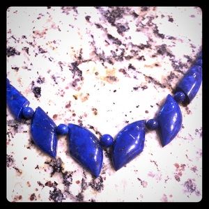 Lapis lazuli, authentic stone necklace! Protection against negative energies